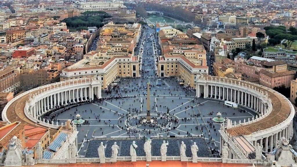 Vatican City St. Peters Basilica And Dome 1024x576