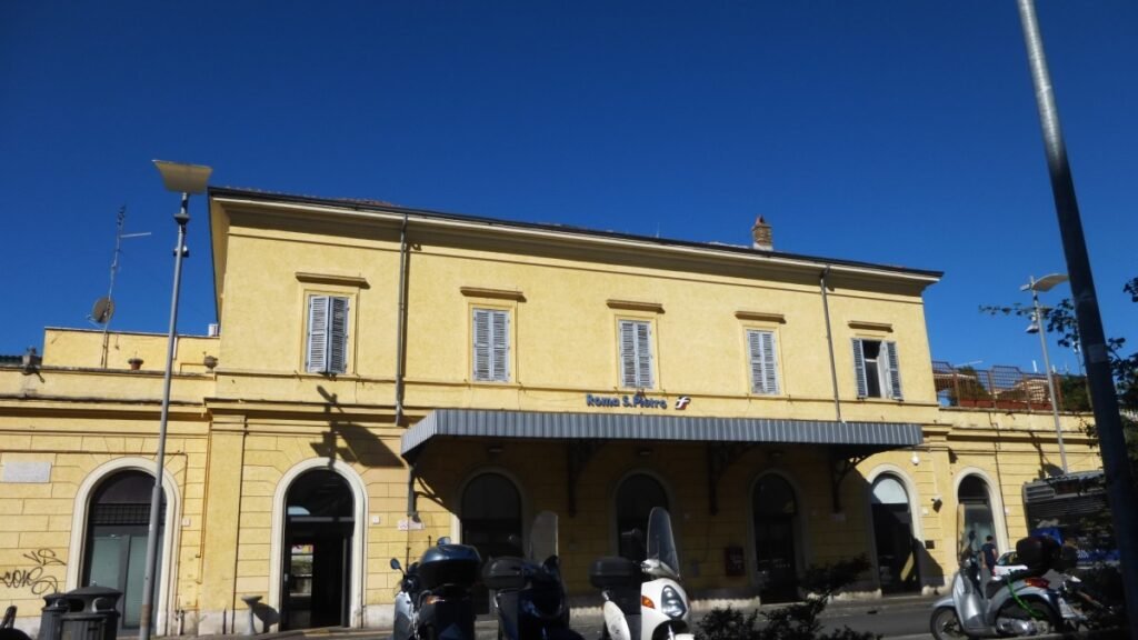 roma san pietro railway station