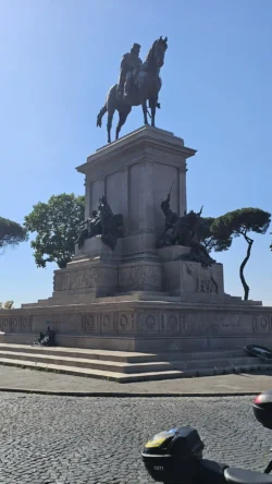 Janiculum Hill giuseppe garibaldi monument (2)